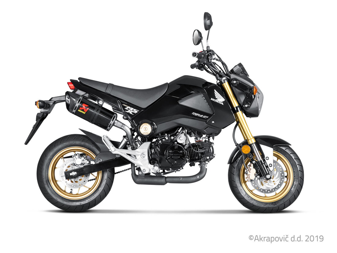 Honda MSX 125/Grom 2013-15 Slip-On Line Exhaust (Carbon) S-H125SO1-HAPC