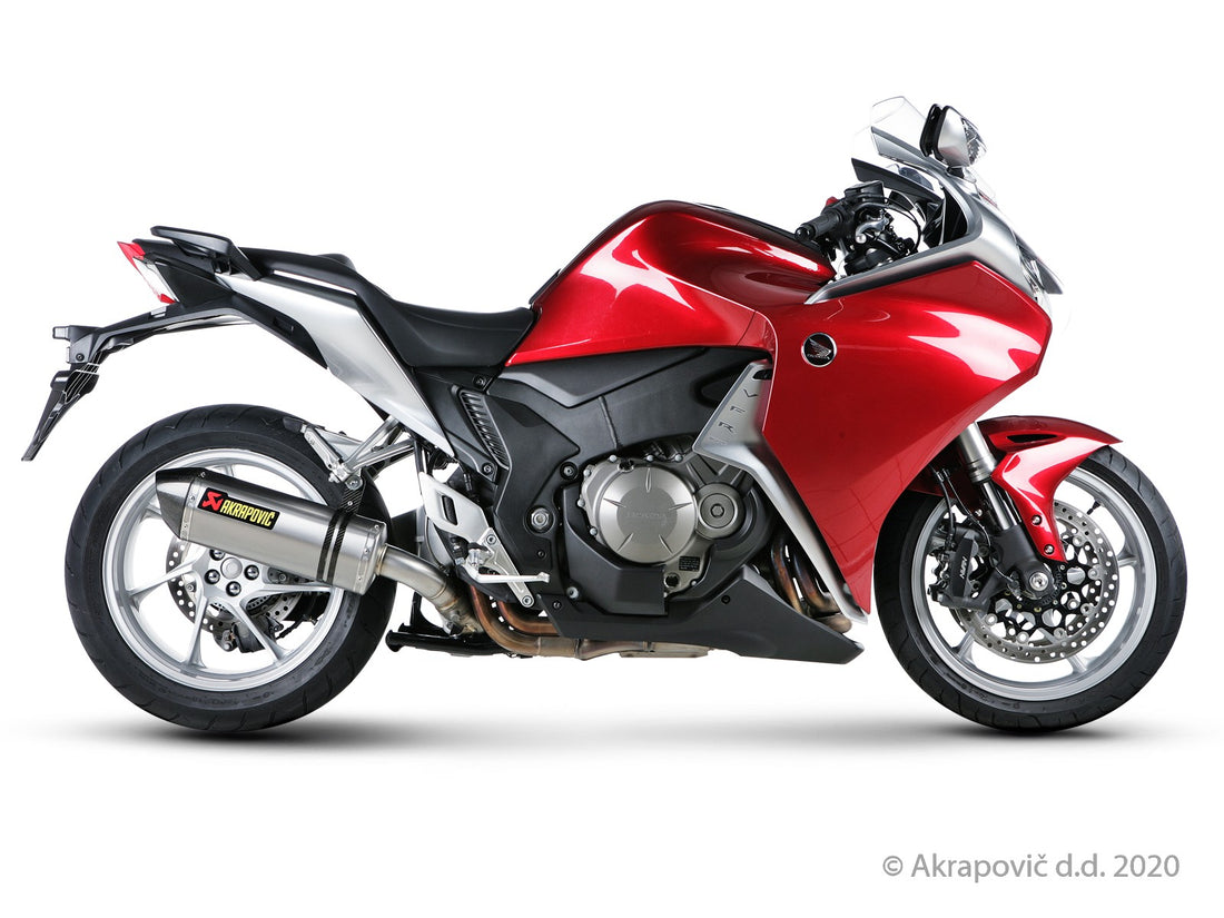 Honda VFR 1200F 2010-15 Slip-On Line Exhaust Muffler (Titanium) S-H12SO1-HRT
