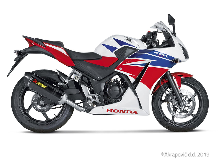 Honda CBR 300R 2014-16 Slip-On Line Exhaust Muffler (Carbon) S-H3SO3-RC