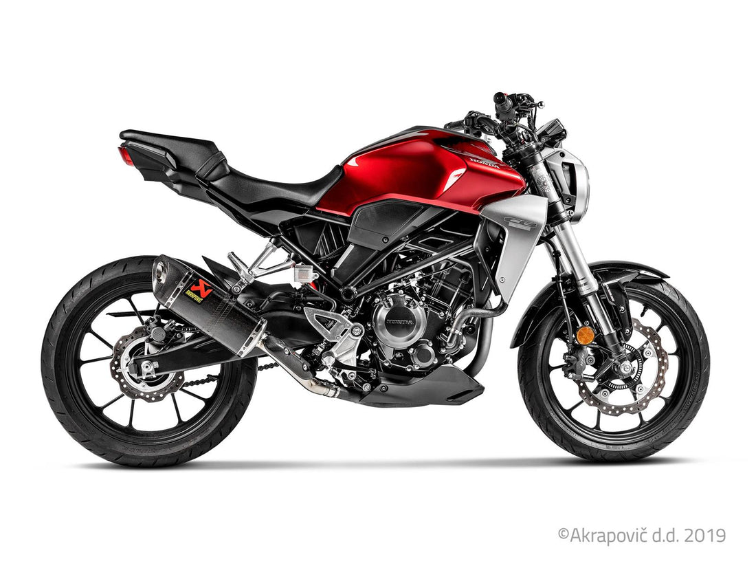 Honda CB 300 R 2018-20 Slip-On Line Exhaust Muffler (Carbon) S-H3SO7-APC
