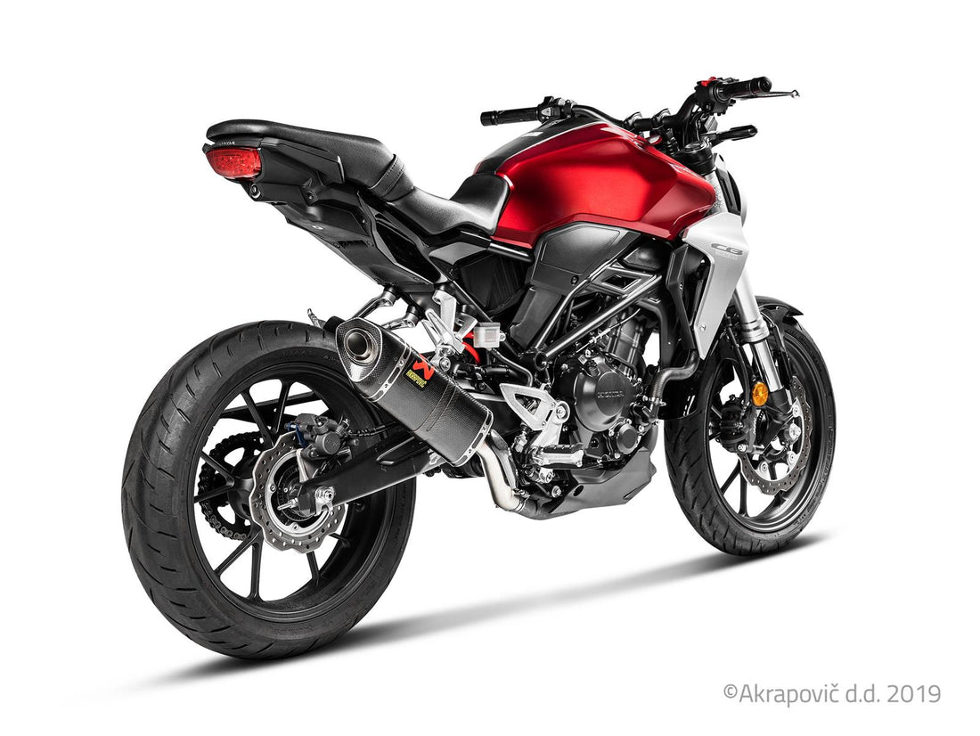 Honda CB 300 R 2018-20 Slip-On Line Exhaust Muffler (Carbon) S-H3SO7-APC