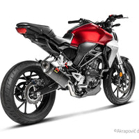 Honda CB 300 R 2018-20 Slip-On Line Exhaust Muffler (Carbon) S-H3SO7-APC