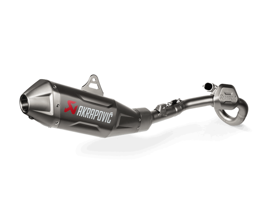 2025 Honda CRF450R / 450RX Evolution Line Komplettauspuffanlage (Titan) S-H4E1-FDHLT
