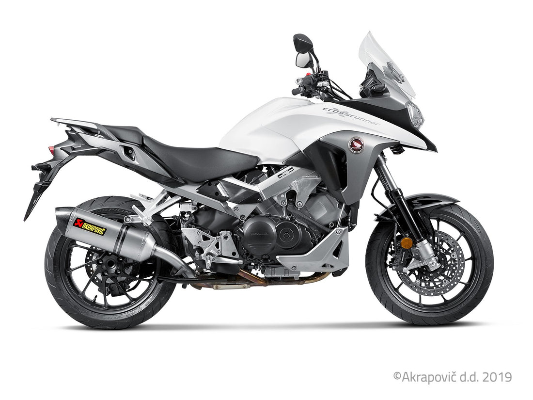 Honda VFR 800F/X Crossrunner 2014-16 Slip-On Line Exhaust Muffler (Titanium) S-H8SO3-HRT