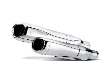 HD DYNA FXD Super Glide 2006-16 Slip On Line Exhaust (Chrome) S-HDDYSO2-HC