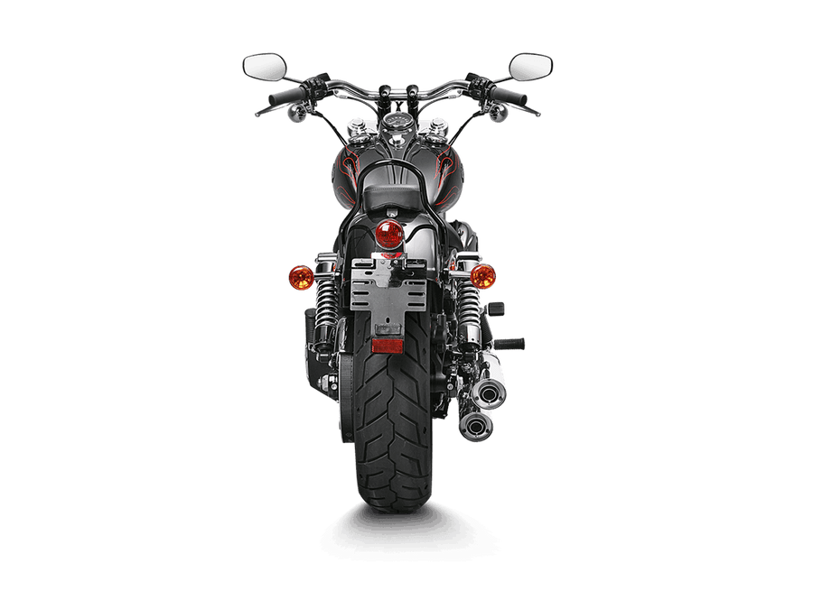 HD DYNA FXDF Fat Bob 2008-16 Slip-On Line Auspuffanlage (Chrom) S-HDDYSO4-HC