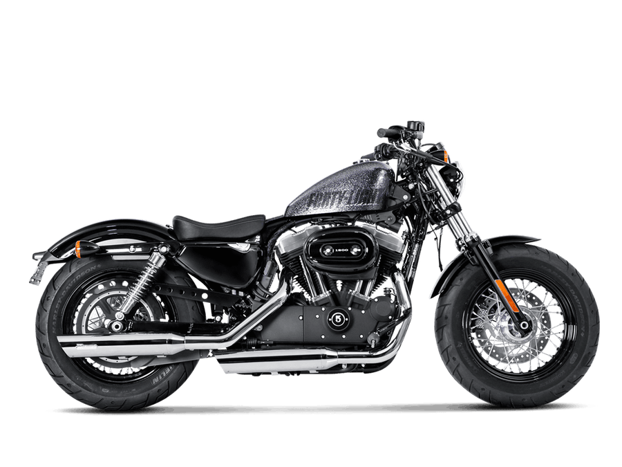 Exhaust HD Sportster XL1200V Seventy-two 2014-16 Slip On Line (Chrome) S-HDSPSO4-HC