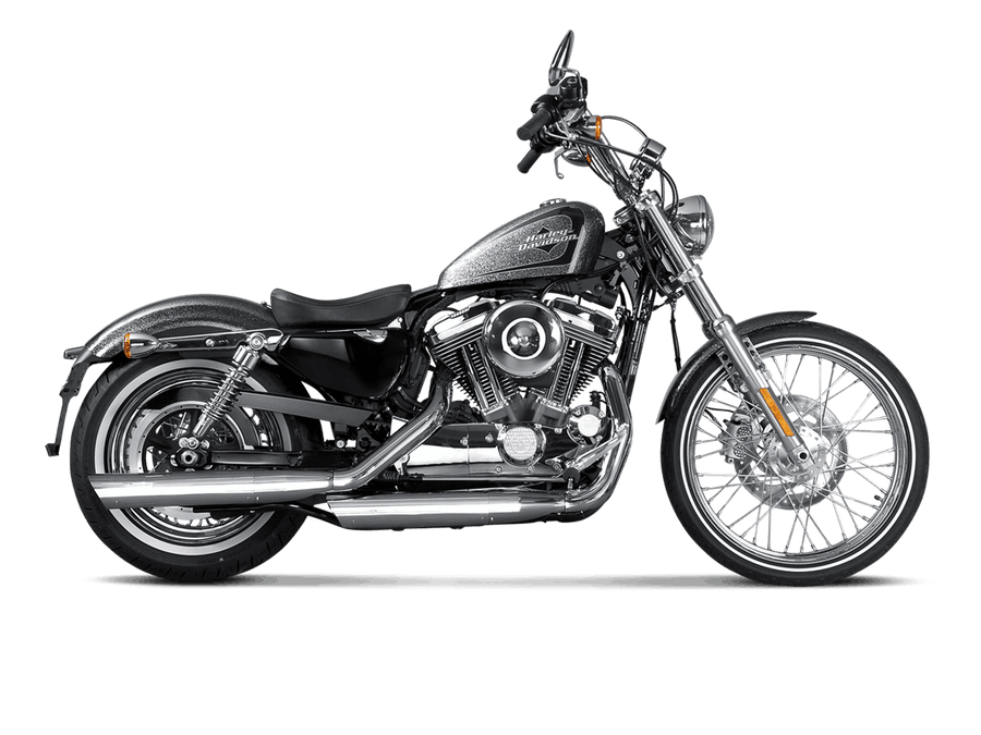 Exhaust HD Sportster XL1200V Seventy-two 2014-16 Slip On Line (Chrome) S-HDSPSO4-HC
