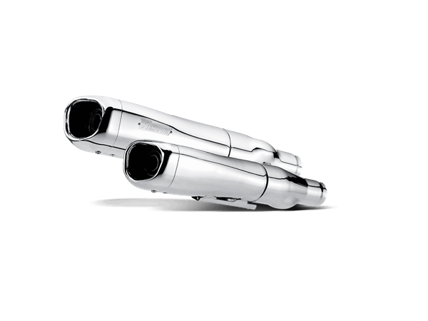 HD Softtail FXST Standard 2007-16 Slip On Line Exhaust (Chrome) S-HDSTSO2-HC