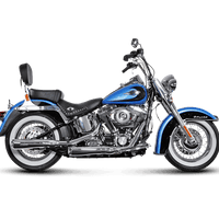 HD Softtail FXST Standard 2007-16 Slip On Line Exhaust (Chrome) S-HDSTSO2-HC