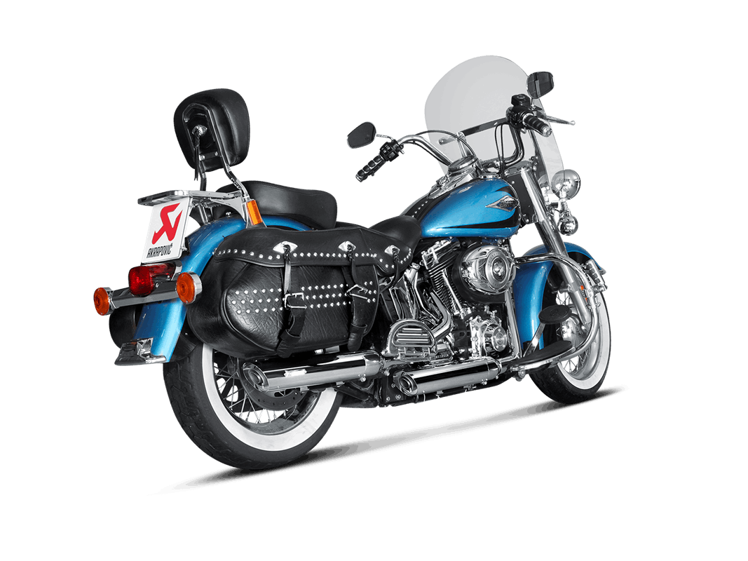 HD Softail FXST Standard 2007-16 Slip-On-Auspuffschalldämpfer (Chrom) S-HDSTSO4-HC