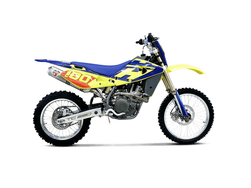 Husqvarna TC 250 2004 Evolution Line Komplettauspuffanlage (Titan) S-HU2MET1-MTT