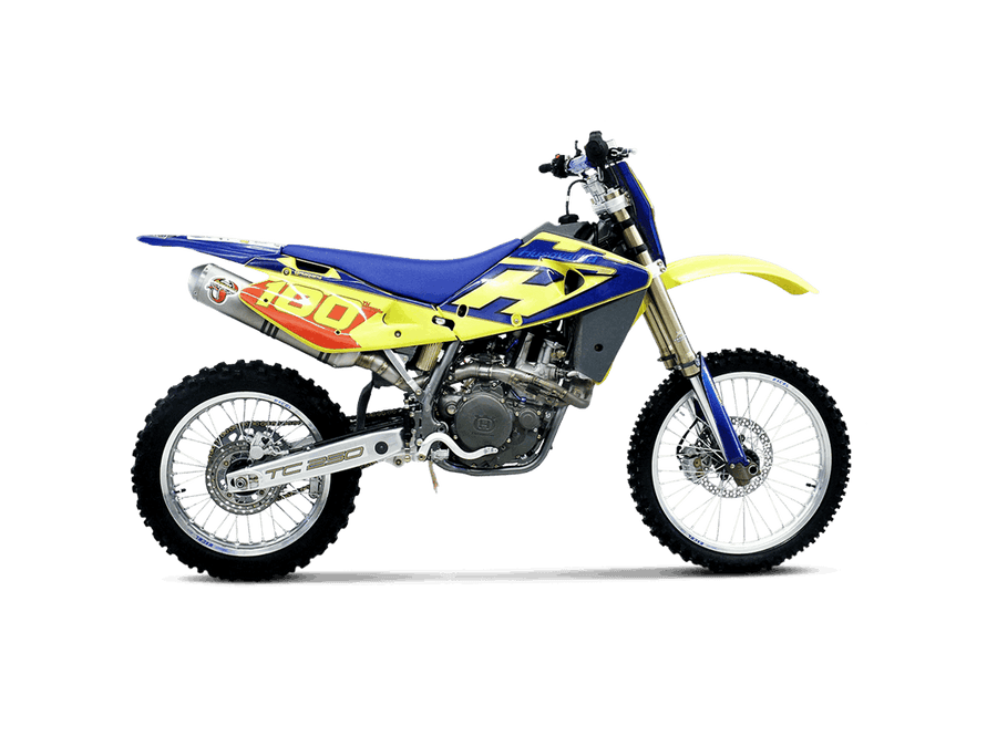Husqvarna TC 250 2004 Evolution Line Komplettauspuffanlage (Titan) S-HU2MET1-MTT