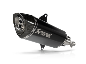 Italjet Dragster 300 2024 Slip-On Line Auspuff (Titan) S-IT3SO1-HRTBL