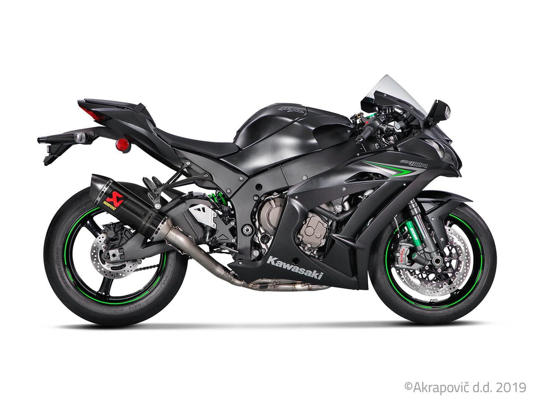 Kawasaki Ninja ZX-10R/SE/RR 2016-20 Racing Line Komplettauspuffanlage (Carbon) S-K10R9-ZC