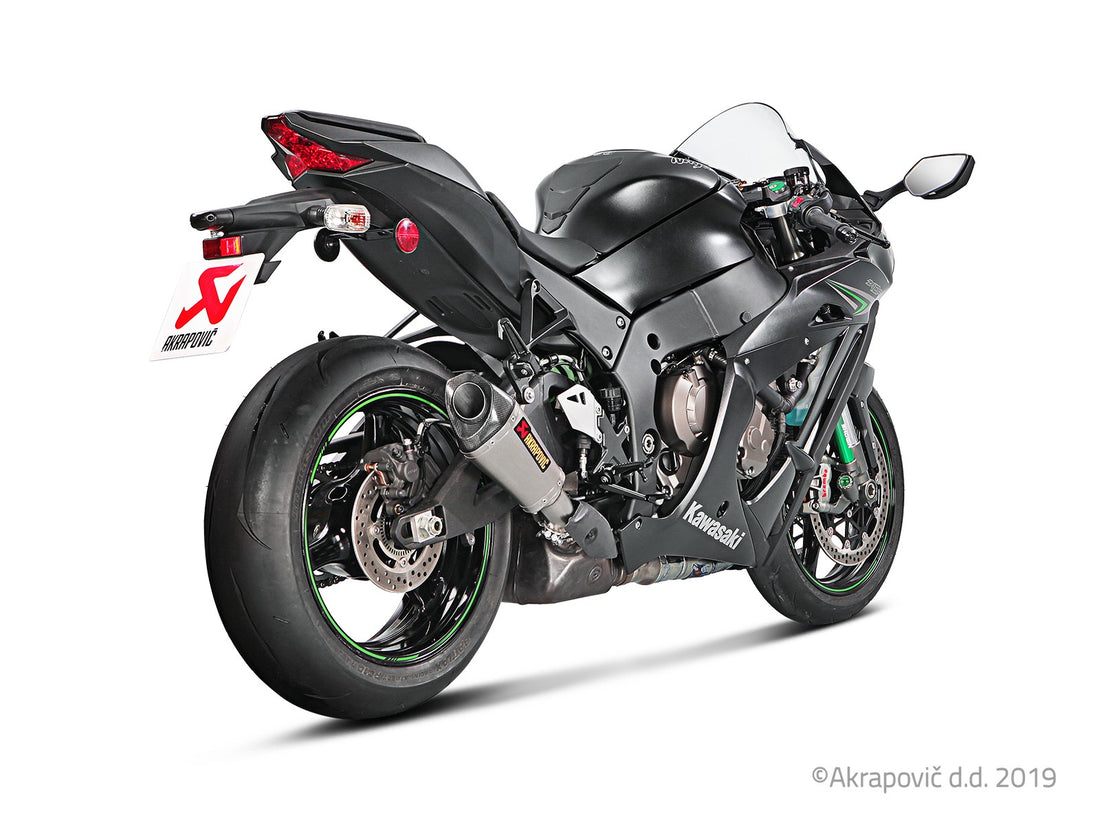 Kawasaki Ninja ZX-10R/SE/RR 2016-20 Slip-On Line Auspuffschalldämpfer (Titan) S-K10SO17-ASZ