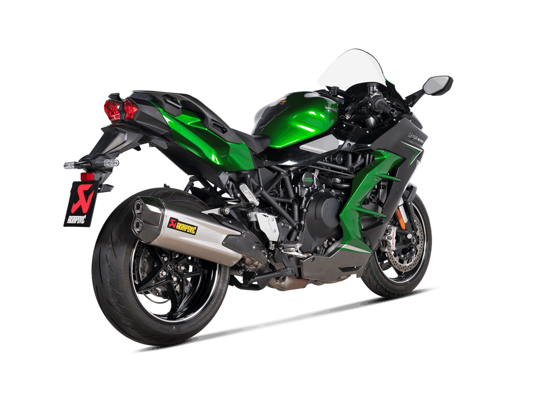 Auspufftopf KAWASAKI NINJA H2 SX 2021-25 Slip-On Line (Titan) S-K10SO30-HGIT