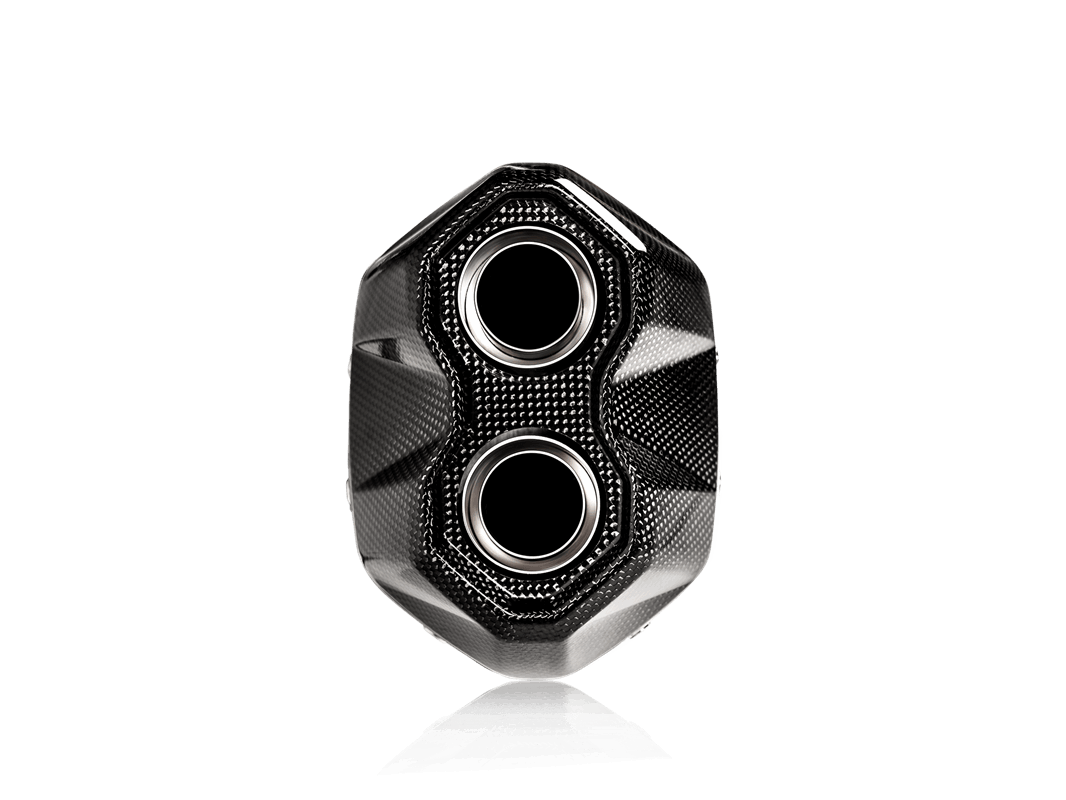OMO BLACK Z H2 2020/25 Slip-On-Auspuffschalldämpfer S-K10SO31-HGITB