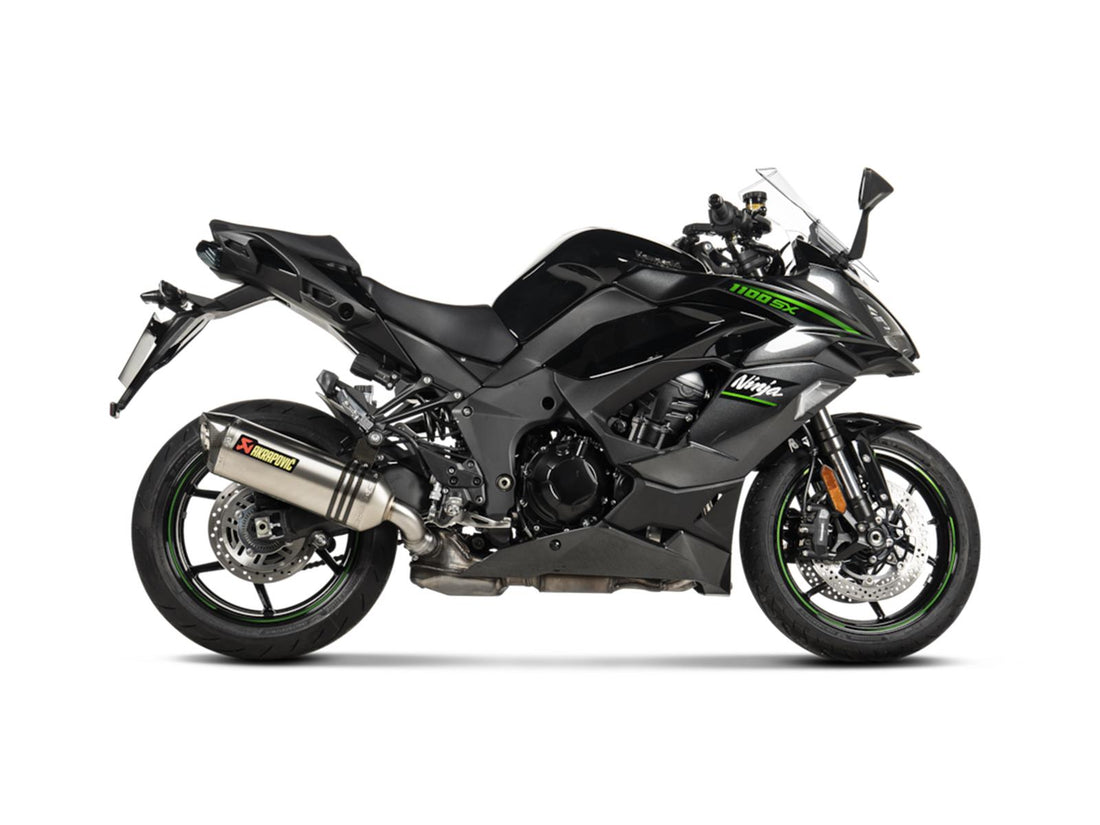 Kawasaki Ninja 1000SX 2020-23 Slip-On Line Auspuffschalldämpfer (Titan) S-K10SO32-HRT