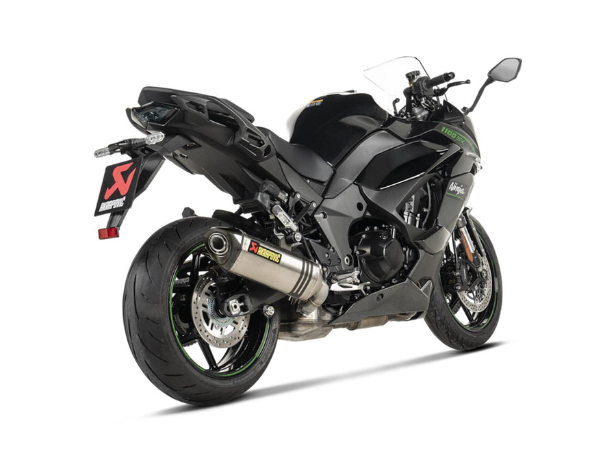Kawasaki Ninja 1000SX 2020-23 Slip-On Line Auspuffschalldämpfer (Titan) S-K10SO32-HRT