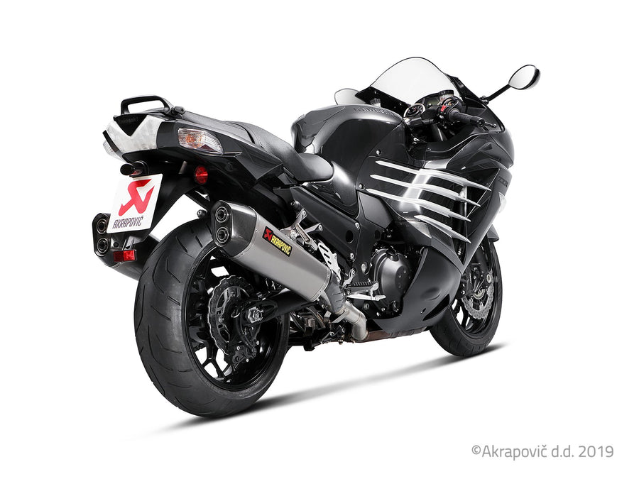 Kawasaki ZZR1400 / ZX14R 2012-20 Slip-On Line Auspuffschalldämpfer (Titan) S-K14SO6-HZAAT