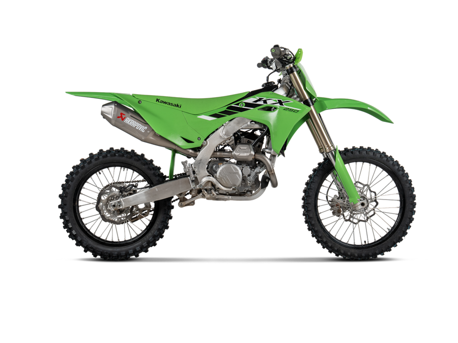 Kompletter Auspuff Kawasaki KX 250 / 250X 2025 Evolution Line (Titan) S-K2MET10-FDHLTA