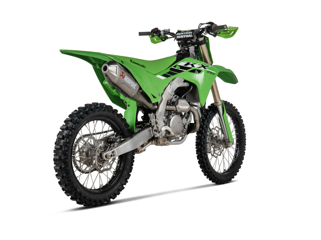 Kompletter Auspuff Kawasaki KX 250 / 250X 2025 Evolution Line (Titan) S-K2MET10-FDHLTA