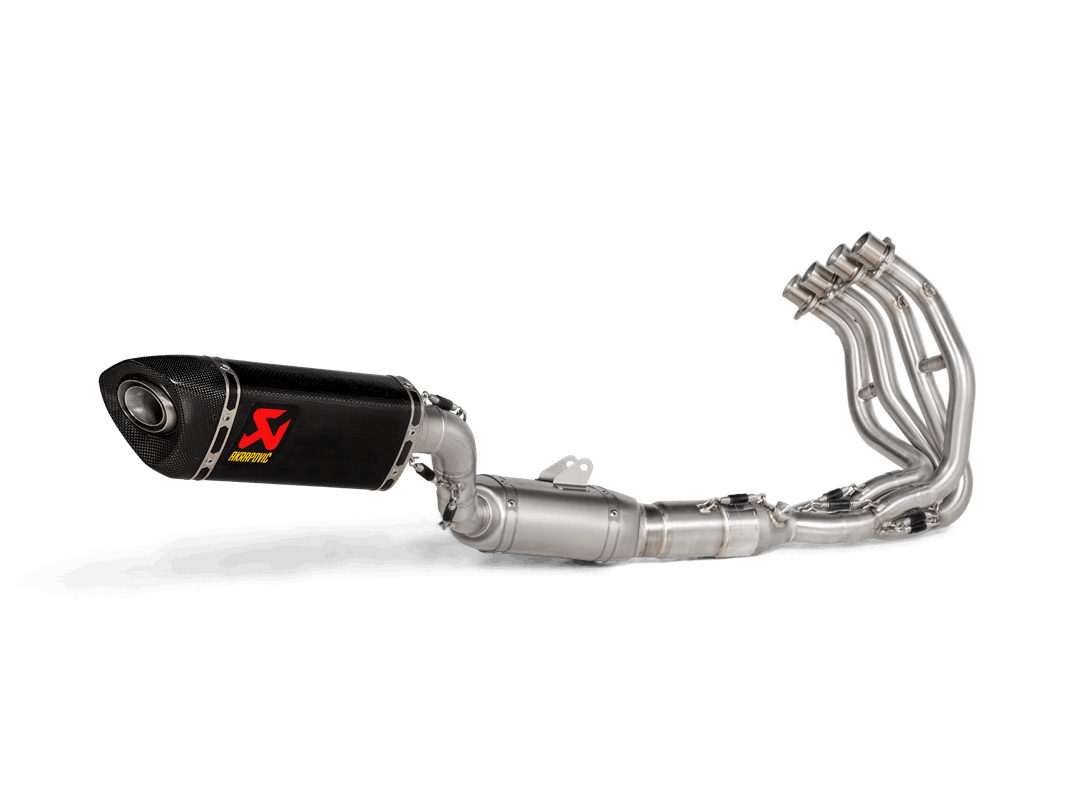 Complete Exhaust Kawasaki Ninja ZX-25R 2020-23 Racing Line (Carbon) S-K2R2-HAPC
