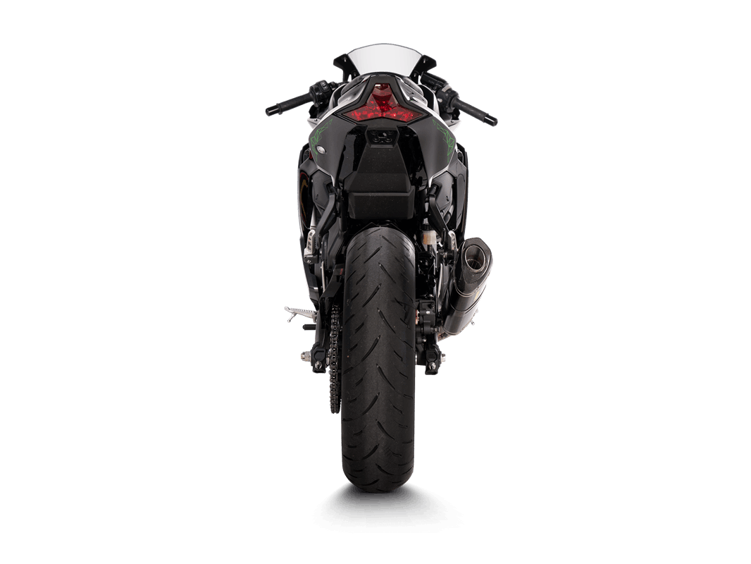 Kompletter Auspuff Kawasaki Ninja ZX-25R 2023-25 ​​​​Racing Line (Carbon) S-K2R3-APC