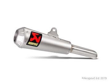Kawasaki Ninja 250SL / 125/Z125 2015-2025 Slip-On Line Exhaust Muffler (Titanium) S-K2SO8-CUBT