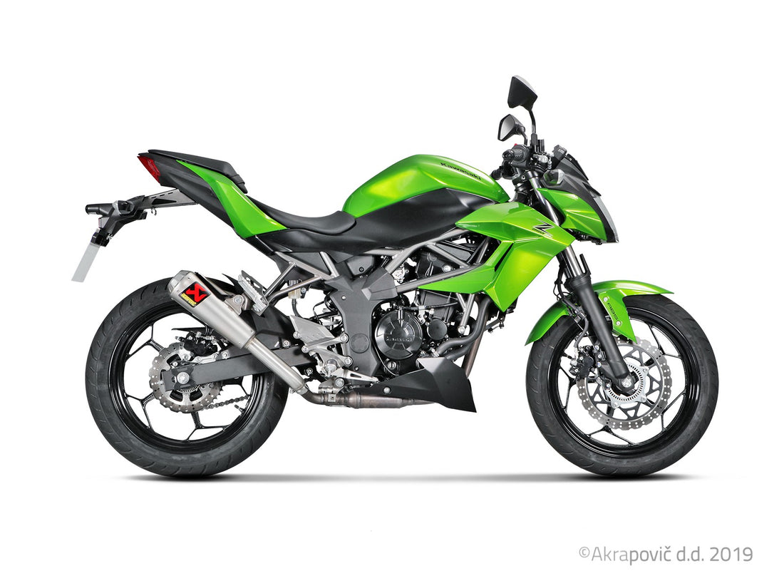 Kawasaki Ninja 250SL / 125/Z125 2015-2025 Slip-On Line Exhaust Muffler (Titanium) S-K2SO8-CUBT
