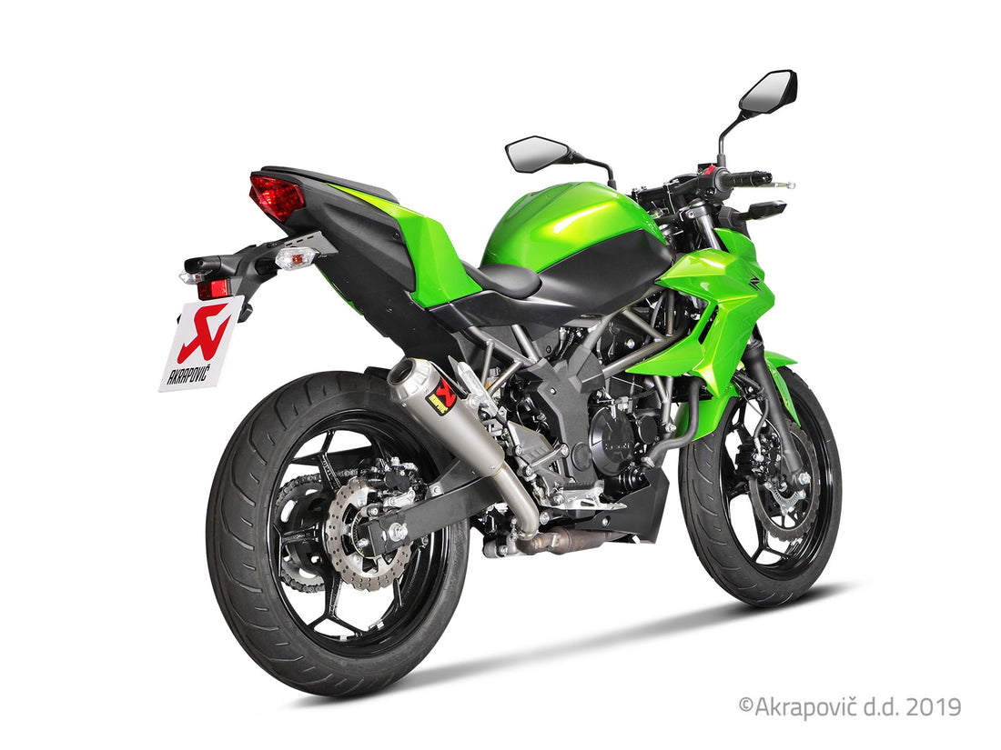Kawasaki Ninja 250SL / 125/Z125 2015-2025 Slip-On Line Exhaust Muffler (Titanium) S-K2SO8-CUBT
