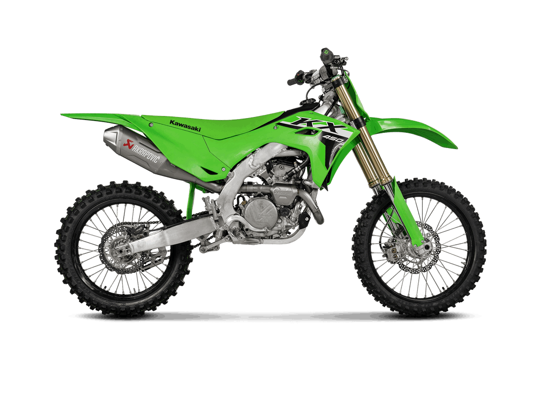 Komplettauspuff KAWASAKI KX 450/450X 2024-25 Evolution Line (Titan) S-K4MET9-FDHLTA