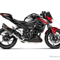 Kawasaki Ninja250+400/Z400 2018-25 Slip-On Line Exhaust Muffler (Carbon) S-K4SO6-APC