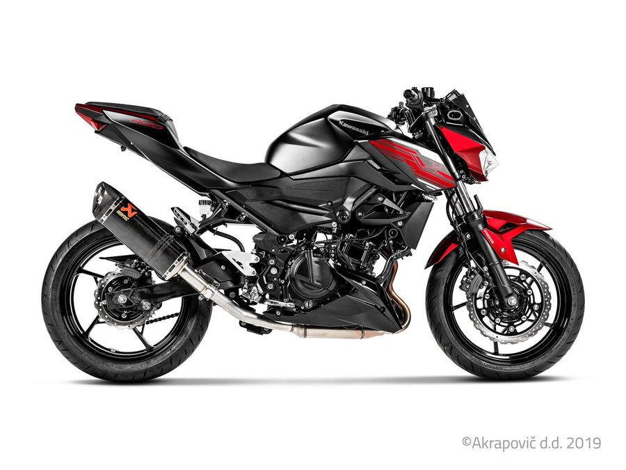 Kawasaki Ninja250+400/Z400 2018-25 Slip-On Line Exhaust Muffler (Carbon) S-K4SO6-APC