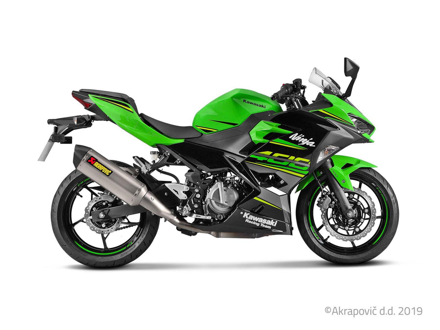 Kawasaki Ninja250+400 2018-24/Z400 2019-24 Slip-On Line Exhaust (Titanium) S-K4SO7-HRT