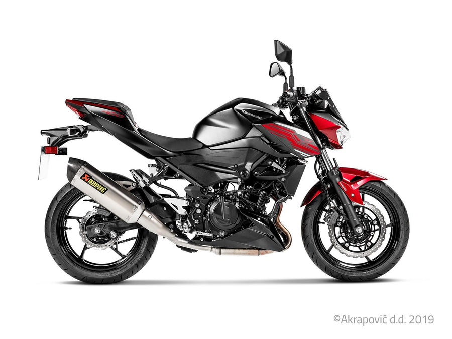 Kawasaki Ninja250+400 2018-24/Z400 2019-24 Slip-On Line Exhaust (Titanium) S-K4SO7-HRT