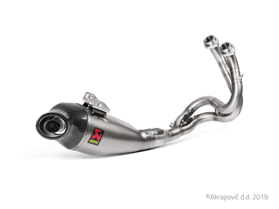 Kawasaki Versys 650 2017-20 Racing Line Full Exhaust System (Titanium) S-K6R10-HEGEHT