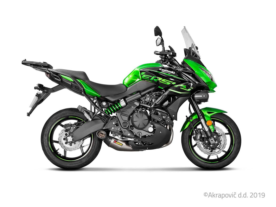 Kawasaki Versys 650 2017-20 Racing Line Full Exhaust System (Titanium) S-K6R10-HEGEHT