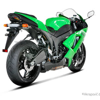 Kawasaki Ninja ZX-6R 2007-08 Slip-On Line Auspuffschalldämpfer (Titan) S-K6SO5-HACT