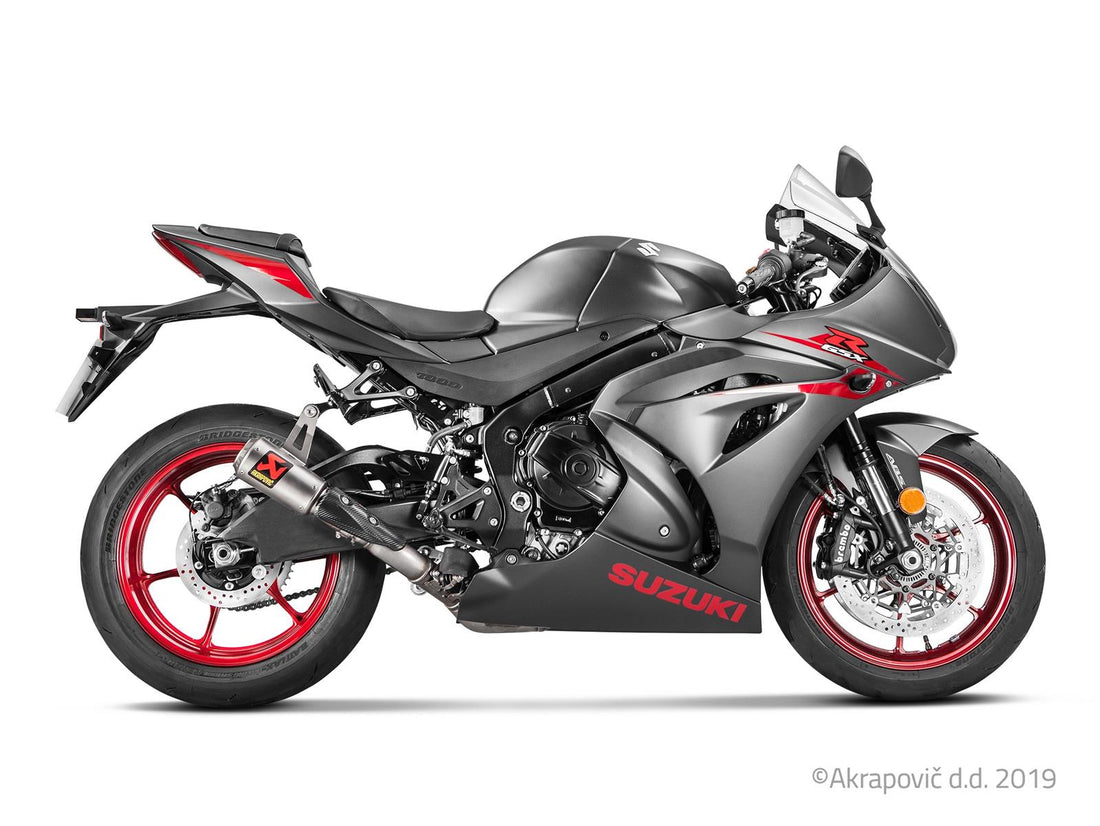 Suzuki GSX-R 1000 2017-25 Slip-On Line Exhaust Muffler (Titanium) S-S10SO13-CUBT