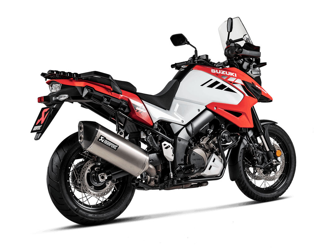 Suzuki V-STROM 1000/1050 2014-25 Slip-On Line Auspuffschalldämpfer (Titan) S-S10SO18-HAFT