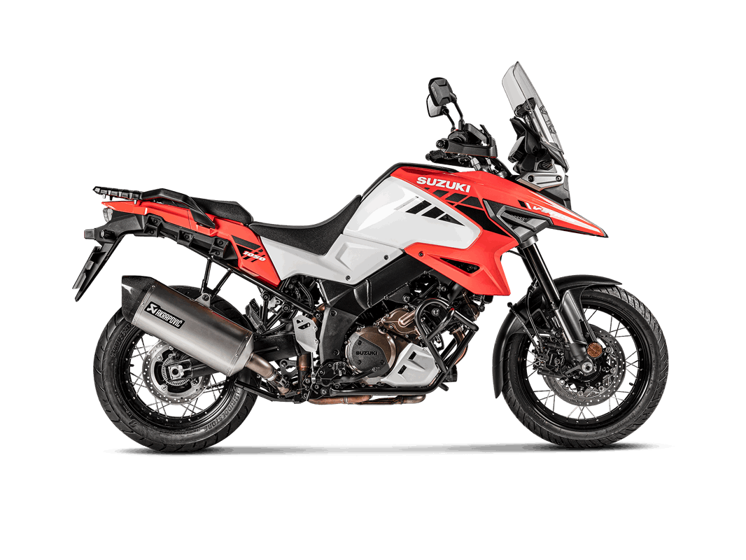 Suzuki V-STROM 1000/1050 2014-25 Slip-On Line Auspuffschalldämpfer (Titan) S-S10SO18-HAFT
