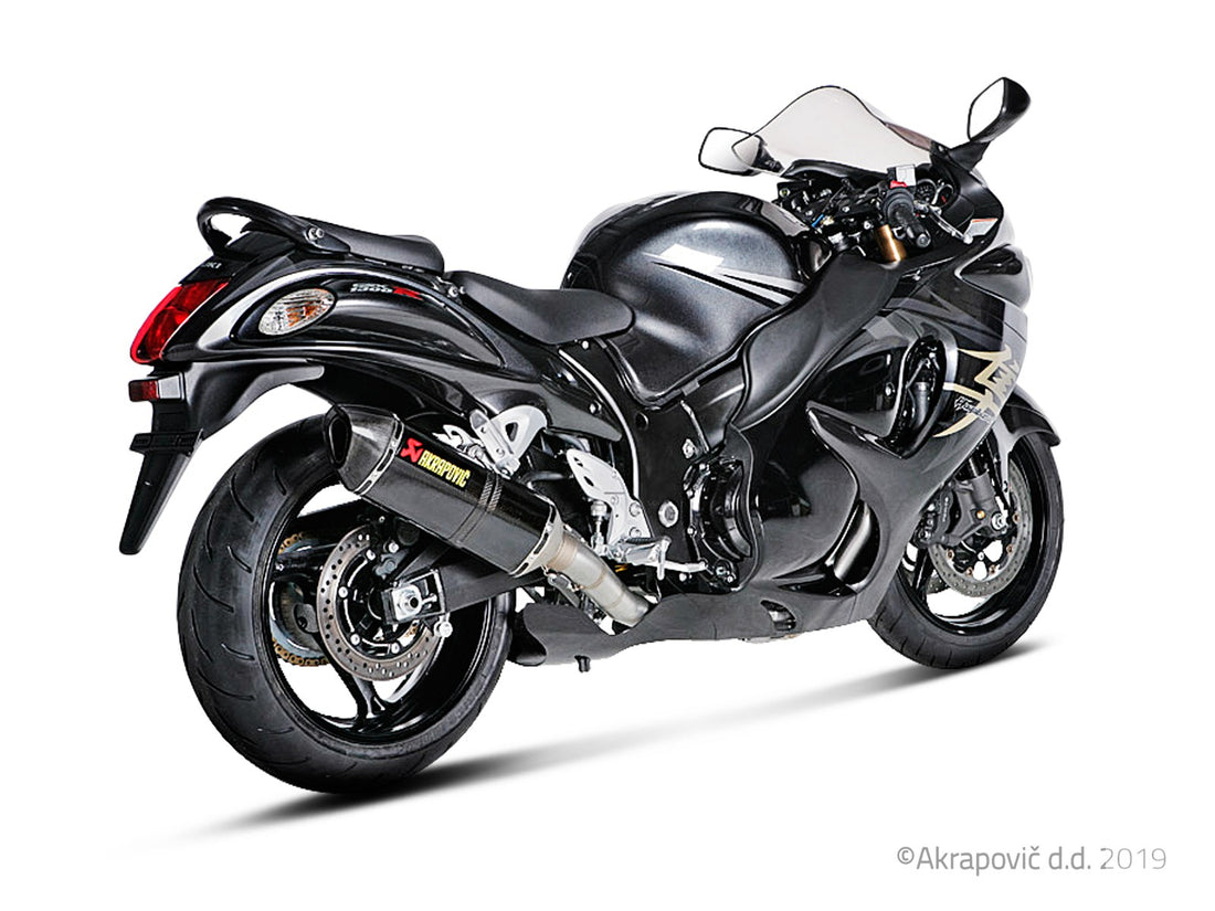 Suzuki GSX-1300R Hayabusa 2008-17 Racing Line Komplettauspuffanlage (Carbon) S-S13R2-RC