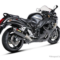 Suzuki GSX-1300R Hayabusa 2008-17 Racing Line Komplettauspuffanlage (Carbon) S-S13R2-RC