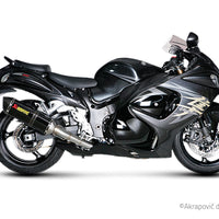 Suzuki GSX-1300R Hayabusa 2008-17 Racing Line Komplettauspuffanlage (Carbon) S-S13R2-RC