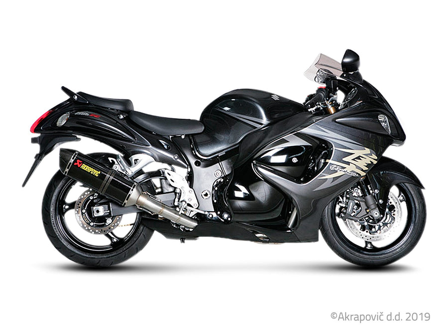 Suzuki GSX-1300R Hayabusa 2008-17 Racing Line Komplettauspuffanlage (Carbon) S-S13R2-RC