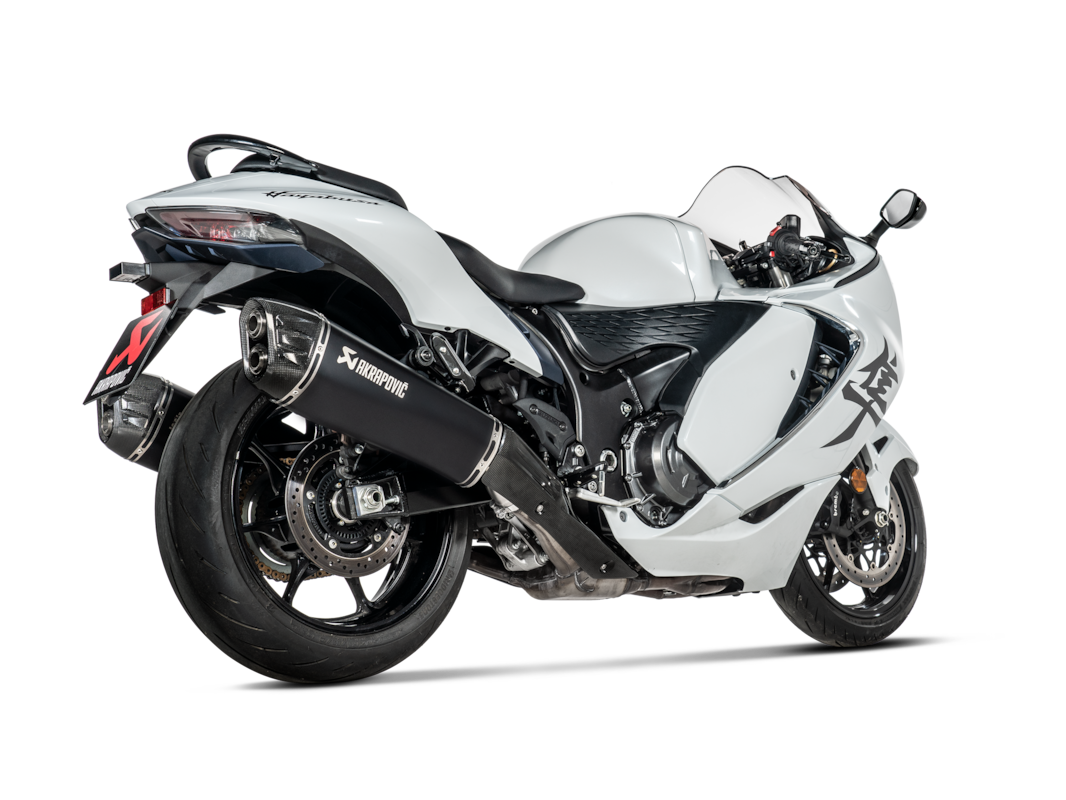2025 Suzuki GSX-1300R Hayabusa Slip-On Line Auspuff (Titan) S-S13SO4-HRAAB1