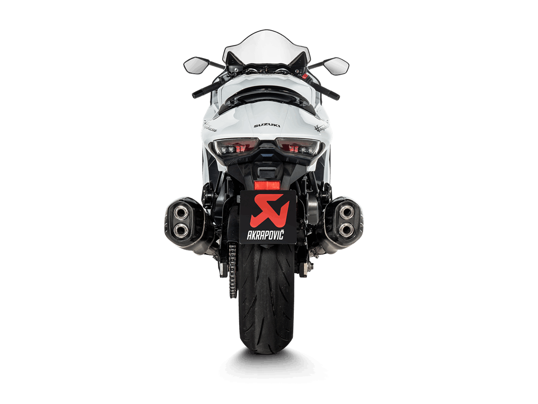 Suzuki GSX-1300R Hayabusa 2021-24 Slip-On Line Exhaust Muffler (Titanium) S-S13SO4-HRAAT