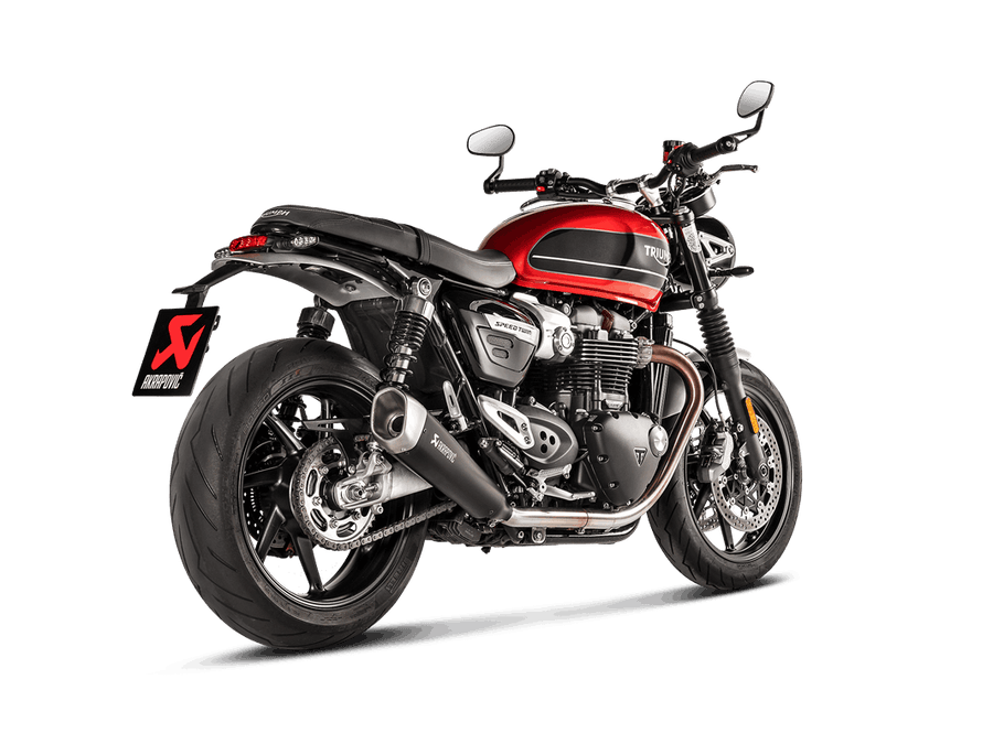 Triumph Speed ​​Twin Thruxton 1200/R/RS 2016-20 Slip-On Line Exhaust (Titanium) S-T12SO2-HCQTBL
